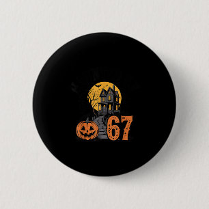 Macaron Rond 5 Cm 67 Meme Halloween Fantôme Effrayant - Six Sept Gén
