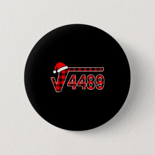 Macaron Rond 5 Cm 67 Meme Noël Racine Carrée 4489 Six Sept Mathémati