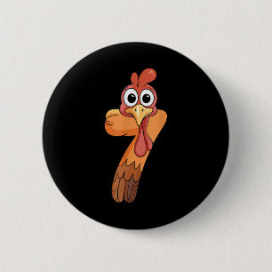 Macaron Rond 5 Cm 67 Meme Thanksgiving Day de la dinde drôle duo ass