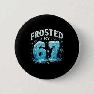 Macaron Rond 5 Cm 67 Noël Glace Gelée Froid 6 7 Internet Mème Noël
