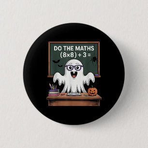 Macaron Rond 5 Cm 67 Prof Ghost Halloween Six Seven Mème Faire Le M