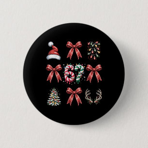 Macaron Rond 5 Cm 67 Ruban Sapin de Noël Xmas Fête Numéro 67