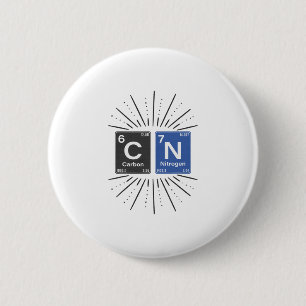 Macaron Rond 5 Cm 67 Science Mème Humour Chimie Nerd Tableau Périodi