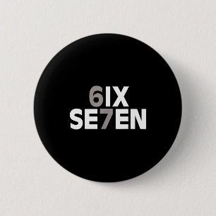 Macaron Rond 5 Cm 67 Six Seven Mème Drôle Slang Gen Alpha Adolescent