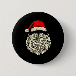 Macaron Rond 5 Cm 6 7 Noël 67 Père Noël Six Sept Noël Garçons Te