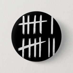 Macaron Rond 5 Cm 6 7 Numéro 67 Six Sept Marques de Pointage Mème Ho