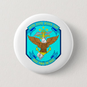 Macaron Rond 5 Cm 7ème emblème de flotte de marine