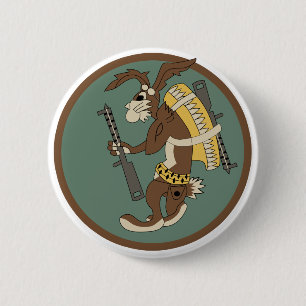 Macaron Rond 5 Cm 7ème Escadron de cargaison de combat, 2ÈME GUERR