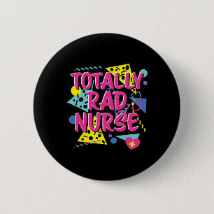Macaron Rond 5 Cm 80s 90s Infirmière Costume Lazy Halloween Thème 1