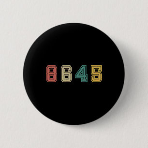 Macaron Rond 5 Cm 8645 Impeach 45 Anti Trump Hommes Femmes Démocrate