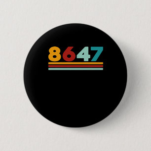 Macaron Rond 5 Cm 8647 - Conception Antifasciste Style Classique Cré