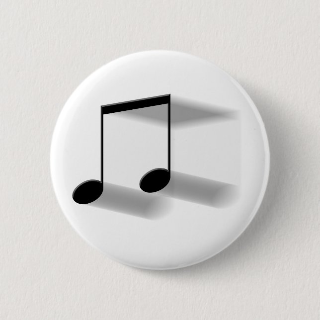 Macaron Rond 5 Cm 8ème Notez le bouton de tache floue (Devant)