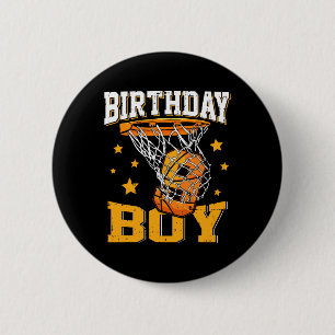 Macaron Rond 5 Cm 9e anniversaire Bysketbyll garçon 9 ans Bysketbyll