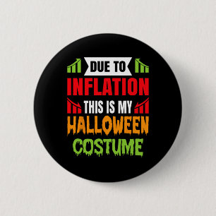 Macaron Rond 5 Cm A Cause De L'Inflation C'Est Mon Costume D'Hallowe