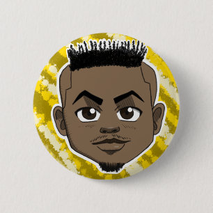 Macaron Rond 5 Cm A dessiné a dessiné des avatars