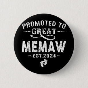Macaron Rond 5 Cm À la grande Memaw 2024 Fête des Mères Première foi