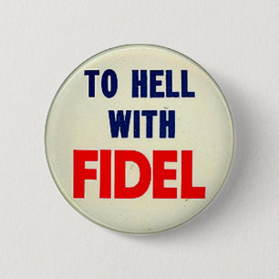 Macaron Rond 5 Cm À l'enfer avec Fidel