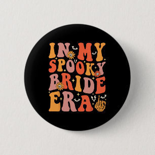 Macaron Rond 5 Cm À mon ère Éffrayante de mariée Super Halloween Mar
