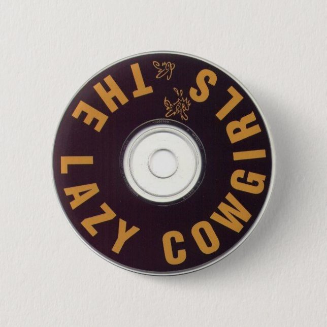 Macaron Rond 5 Cm À quoi il ressemble CD boutonnez (Devant)