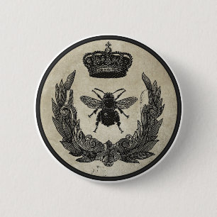 Macaron Rond 5 Cm Abeille impériale