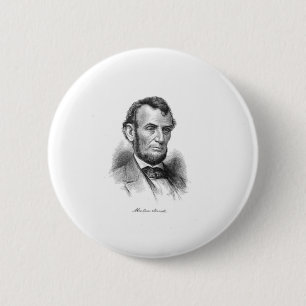 Macaron Rond 5 Cm Abraham Lincoln 10