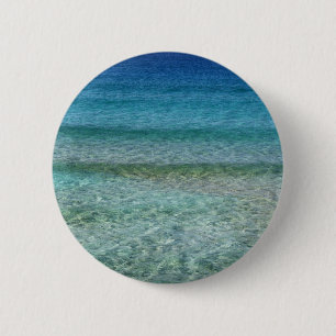 Macaron Rond 5 Cm Abstrait Arrière - plan de plage 42