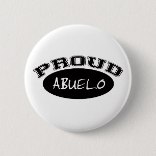 Macaron Rond 5 Cm Abuelo fier (noir)