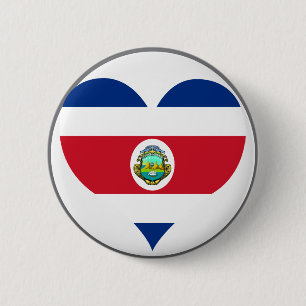Macaron Rond 5 Cm Achetez le Costa Rica drapeau