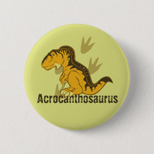 Macaron Rond 5 Cm Acrocanthosaurus
