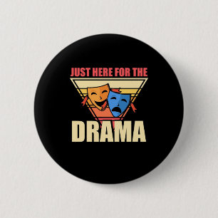 Macaron Rond 5 Cm Acteur Juste Ici Pour Le Drame