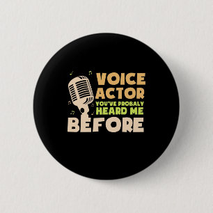 Macaron Rond 5 Cm Acteur vocal