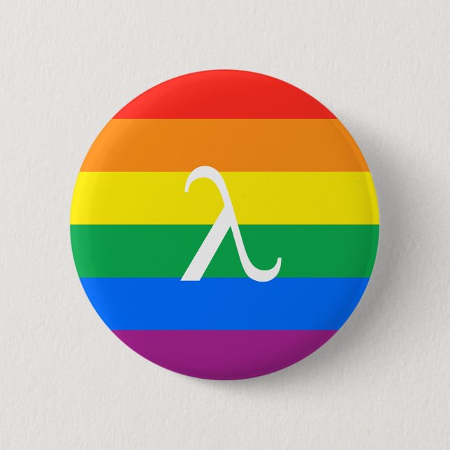 Macaron Rond 5 Cm Activisme gay pride (Devant)