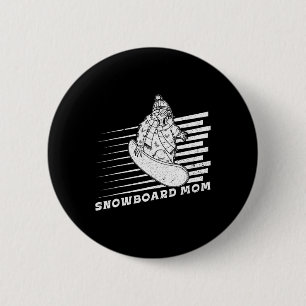 Macaron Rond 5 Cm Activités de snowboard Extérieur Ski de montagne R