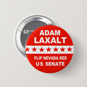 Macaron Rond 5 Cm Adam Laxalt 2022 Sénat américain Nevada