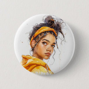 Macaron Rond 5 Cm Adolescent Urbain