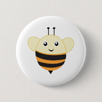 Macaron Rond 5 Cm Adorable Bee Little Zoo