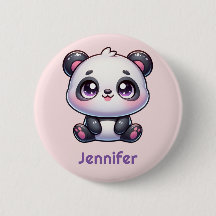 Adorable Kawaii Panda Conception personnalisée
