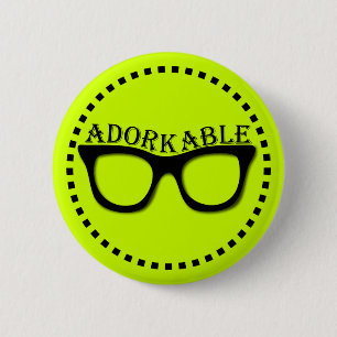 Macaron Rond 5 Cm Adorkable - dork