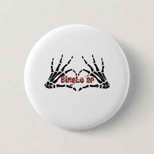 Macaron Rond 5 Cm Af Skeleton Mains Heart Classic