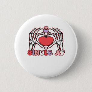 Macaron Rond 5 Cm Af Skeleton Mains Valentines Classic