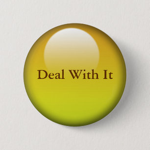 Macaron Rond 5 Cm Affaire avec elle, boutons de gelée