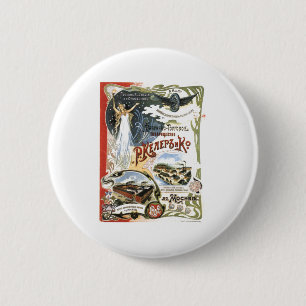 Macaron Rond 5 Cm Affiches de propagande d'Union Soviétique de