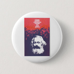 Macaron Rond 5 Cm Affiches de propagande d'Union Soviétique de