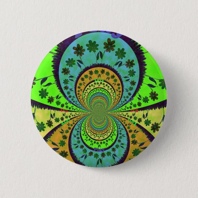 Macaron Rond 5 Cm Africain traditionnel Hakuna Matata Couleurs.png (Devant)