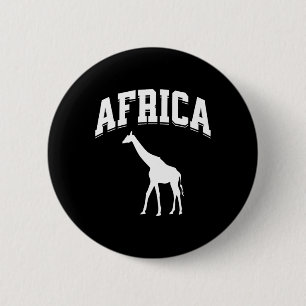 Macaron Rond 5 Cm Afrique Giraffe Safari Vacances Souvenir Préppy Ae