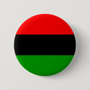 Macaron Rond 5 Cm Afro-américain afro-américain de drapeau