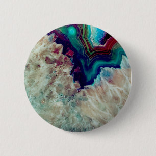 Macaron Rond 5 Cm Agate multicolore