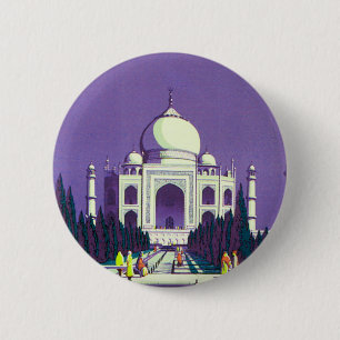 Macaron Rond 5 Cm Agra ~ Taj Mahal
