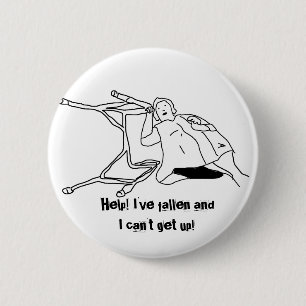 Macaron Rond 5 Cm Aide ! Je suis tombé et je ne peux pas me lever !