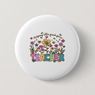 Macaron Rond 5 Cm Aider les petits esprits à faire pousser des fleur